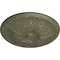 Ekena Millwork Granada Ceiling Medallion (Fits Canopies up to 4 1/4"), Hnd-Painted Spartan Stone, 15 3/4"OD x 5/8"P CM16GASSF - alternate 2